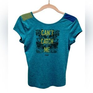 Reebok “Can’t Catch Me” Cheetah Kids Dri-Fit T-Shirt